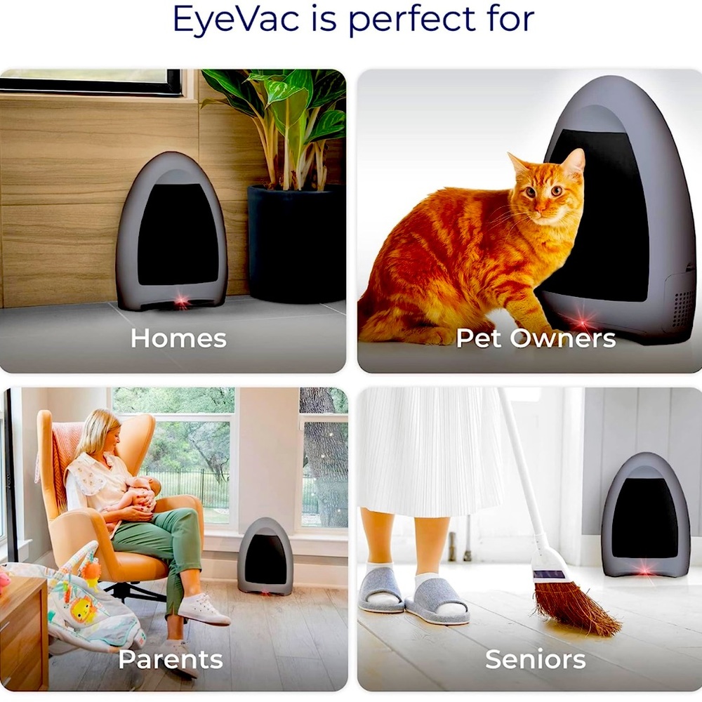 Eye vac electric dustpan reserved